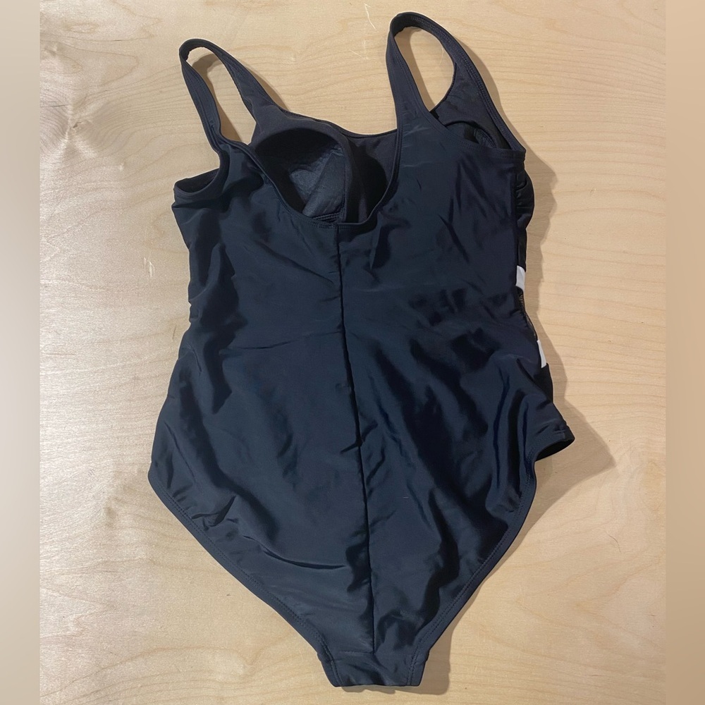 Catalina Black and White Women's Swimsuit Large (12-14) (NB) - Picture 5 of 8